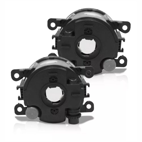 Kit Farol Auxiliar De Milha Citroen C3 2009 Até 2012 Botão Tic-Tac Quadrado