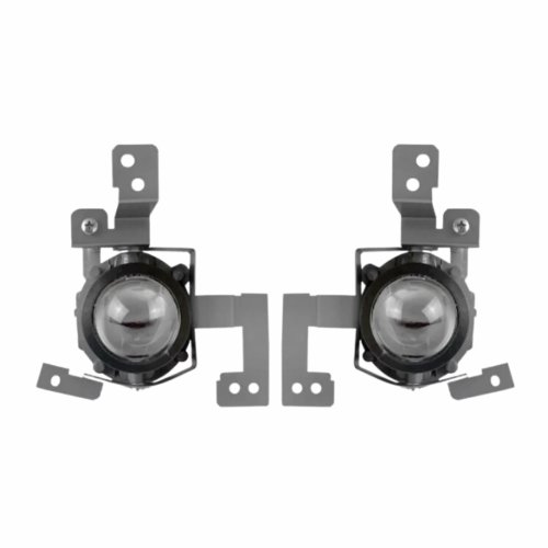 Kit Farol Auxiliar de Milha Hyundai Hb20 2023 com Moldura Preta Botão Original