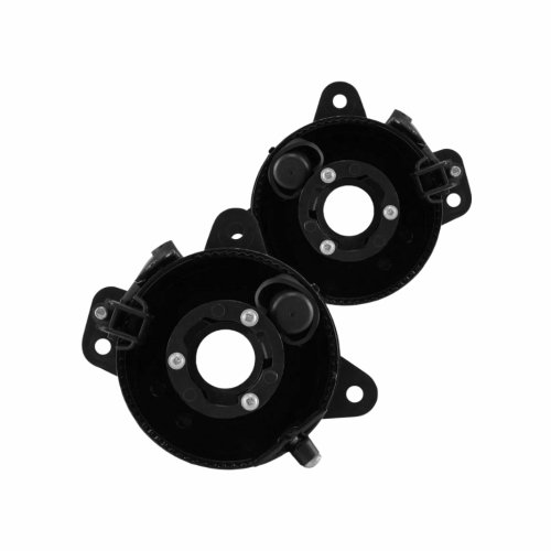 Kit Farol Auxiliar de Milha Saveiro G6 2013 2014 2015 2016 Moldura Preta Botão Alternativo
