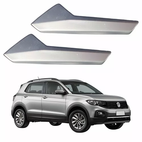 Kit Gatilho Maçaneta Interior Vw T-Cross 2019 Até 2025 Lado Direito 2 Peças
