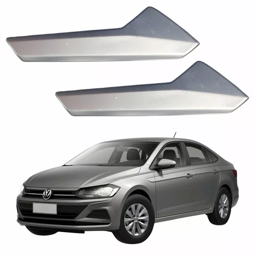 Kit Gatilho Maçaneta Interior Vw Virtus 2018 Até 2025 Lado Esquerdo 2 Peças