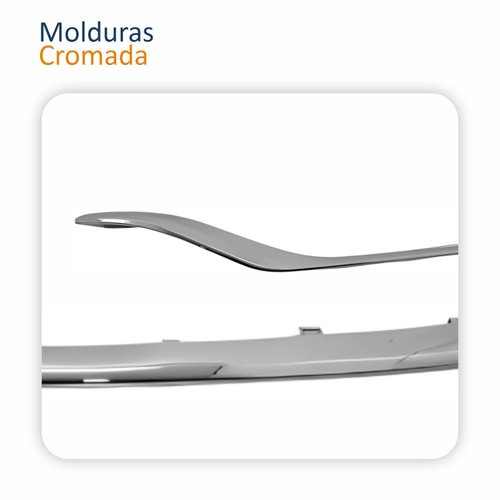 Kit Grade Moldura Parachoque Fiat Cronos 2018 Até 2023 Inferior