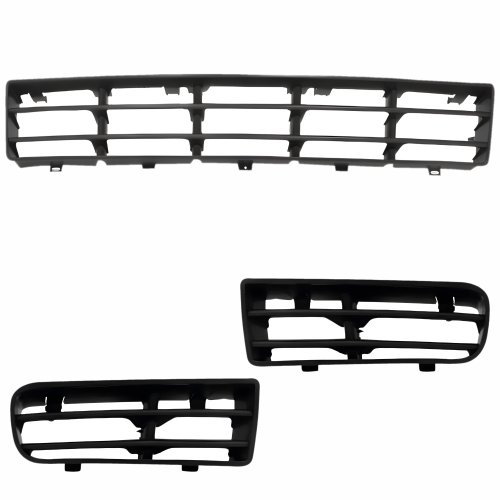 Kit Grade Parachoque Dianteiro Vw Golf 1999 Até 2006 Central E Milha