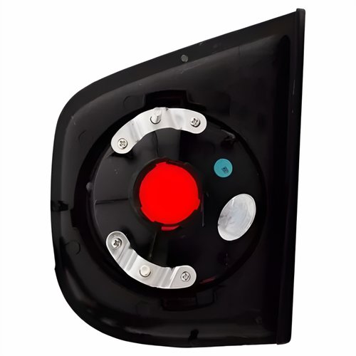 Kit Lanternas Traseira Canto Tampa Vw Golf 2008 Até 2013 Fumê Cristal Vermelha