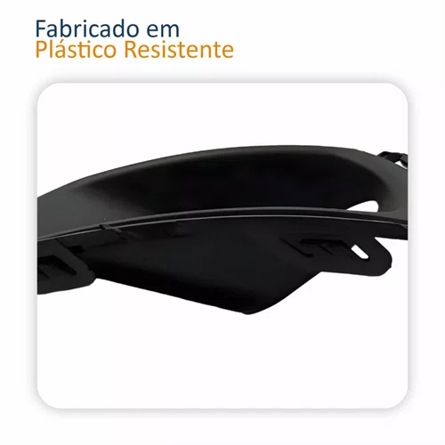 Kit Moldura Grade Farol Auxiliar Gm Cobalt 2016 2017 2018 2019 2020 Com Furo Friso Cromado