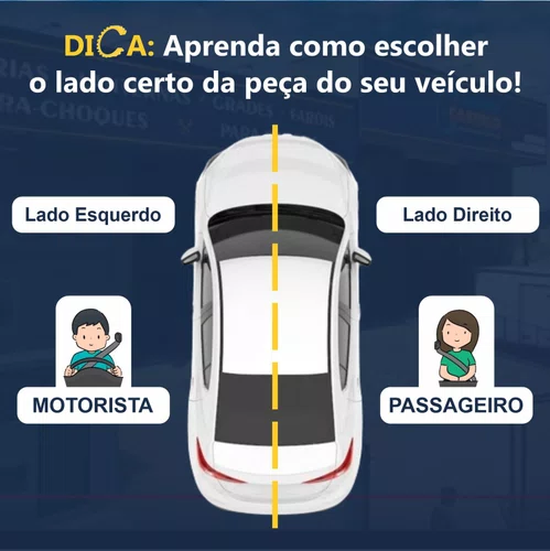 Kit Moldura Grade Farol Auxiliar Gm Cobalt 2016 2017 2018 2019 2020 Com Furo Friso Cromado Lado Direito Passageiro
