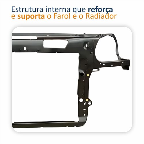 Kit Painel Dianteiro Com Alojamento Vw Crossfox 2003 Até 2010 Com Ar