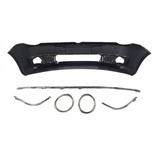 Kit Parachoque Dianteiro e Friso Cromado Vw Polo 2012 2013 2014 2015 2016