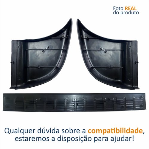 Kit Pisante Para-choque Traseiro Toyota Hilux Srv 2005 Até 2015