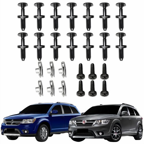Kit Presilhas Defletor Parachoque Dodge Journey 2008 Até 2018 Fiat Freemont 2008 Até 2018 Original