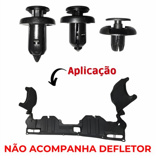 Kit Presilhas Defletor Parachoque Honda Civic 2007 2008 2009 2010 2011 Original