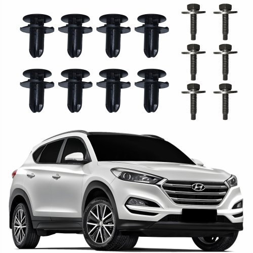 Kit Presilhas Defletor Parachoque Hyundai New Tucson 2017 Até 2022 Original