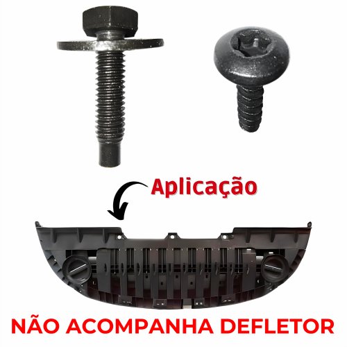 Kit Presilhas Defletor Parachoque Renaut Fluence 2010 Até 2016 Original