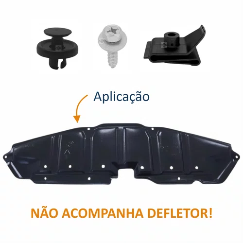 Kit Presilhas Defletor Parachoque Toyota Corolla 2003 Até 2008