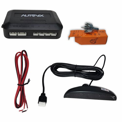 Kit Sensor De Estacionamento 22mm Cinza