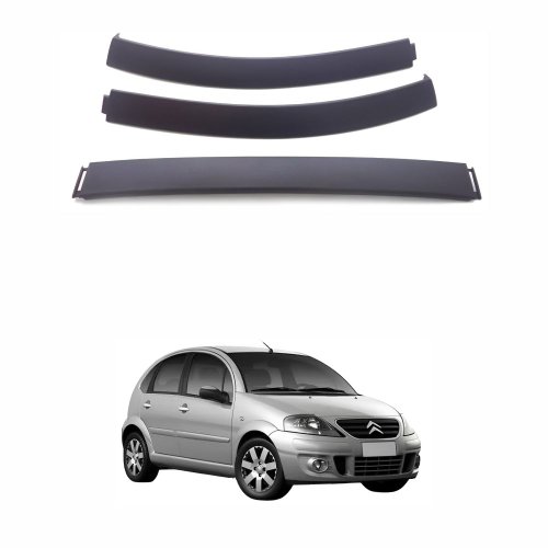 Kit Spoiler Parachoque Citroen C3 2003 2004 2005 2006 2007