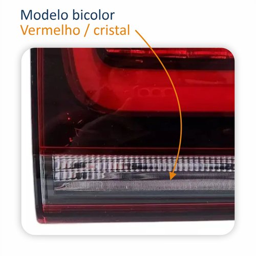 Lanterna Citroen C4 Cactus 2019 Até 2024 Tampa Lado Esquerdo Motorista