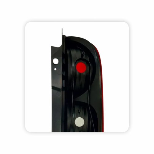 Lanterna Fiat Doblô 2010 Até 2018 Bicolor Fumê 3 Furos Lado Esquerdo Motorista