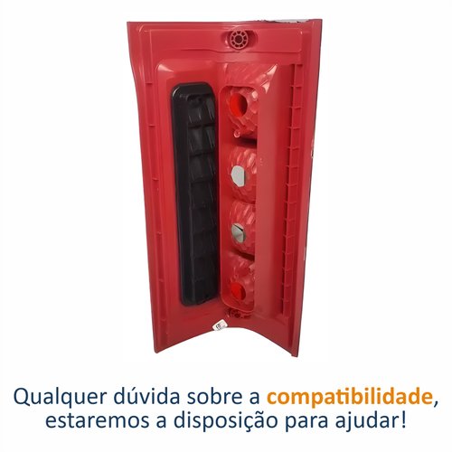 Lanterna Fiat Ducato 2003 Até 2017 Bicolor Lado Direito Passageiro