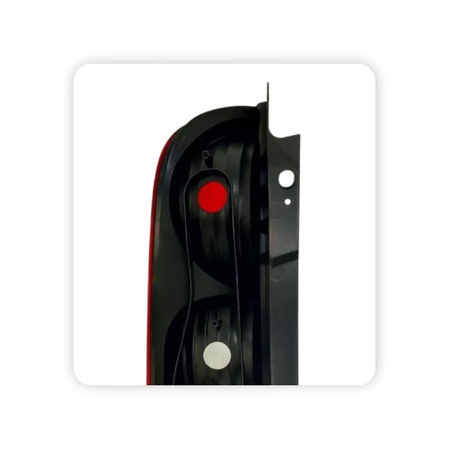 Lanterna Fiat Fiorino 2014 Até 2020 Bicolor Fumê 3 Furos Lado Direito Passageiro