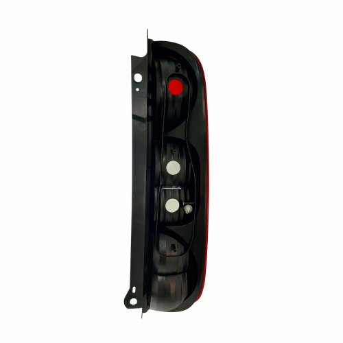 Lanterna Fiat Fiorino 2014 Até 2020 Bicolor Fumê 3 Furos Lado Esquerdo Motorista
