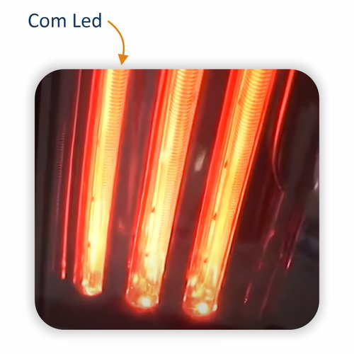 Lanterna Fiat Idea Essence 2010 Até 2016 Fumê Com Led Lado Direito Passageiro