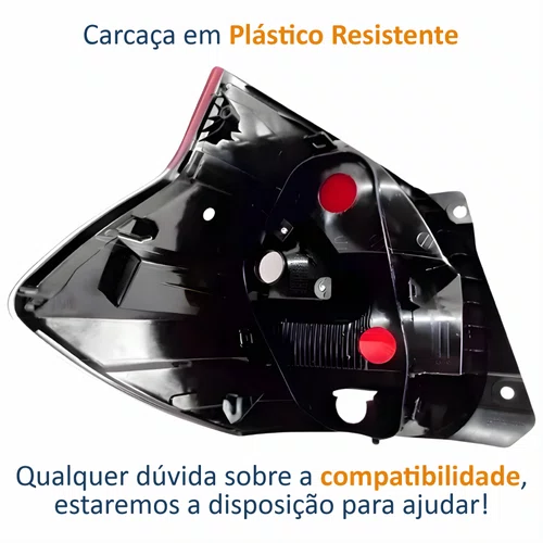 Lanterna Fiat Mobi 2016 Até 2025 Lado Direito Passageiro