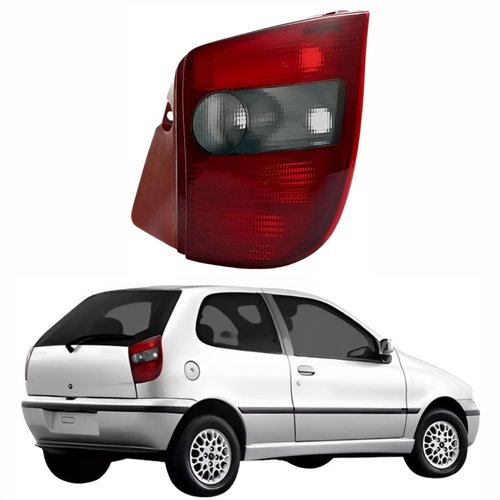 Lanterna Fiat Palio 1996 Até 2000 Fumê Lado Direito Passageiro