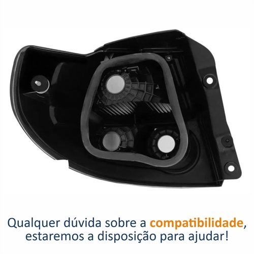 Lanterna Ford Ka 2012 Até 2014 Lado Direito Passageiro