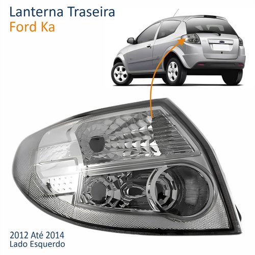 Lanterna Ford Ka 2012 Até 2014 Lado Esquerdo Motorista