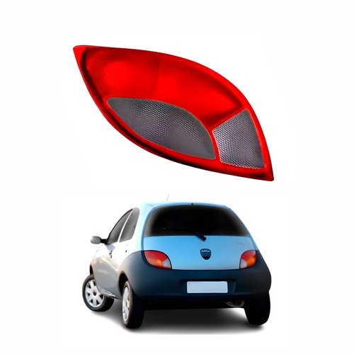 Lanterna Ford Ka 1997 Até 2002 Bicolor Fumê Lado Esquerdo Motorista