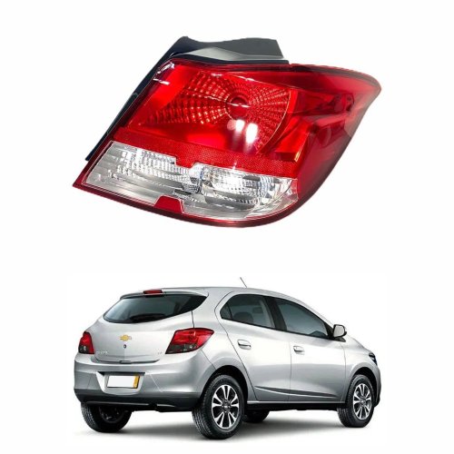 Lanterna Gm Onix 2012 Até 2016 Onix Joy 2017 Até 2019 Bicolor Cristal Lado Direito Passageiro