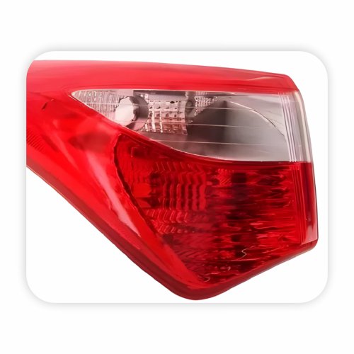 Lanterna Traseira Hyndai Hb20 Hatch 2012 Até 2015 Canto Bicolor Lado Esquerdo Motorista