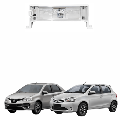 Lanterna Luz Placa Toyota Etios Com Soquete