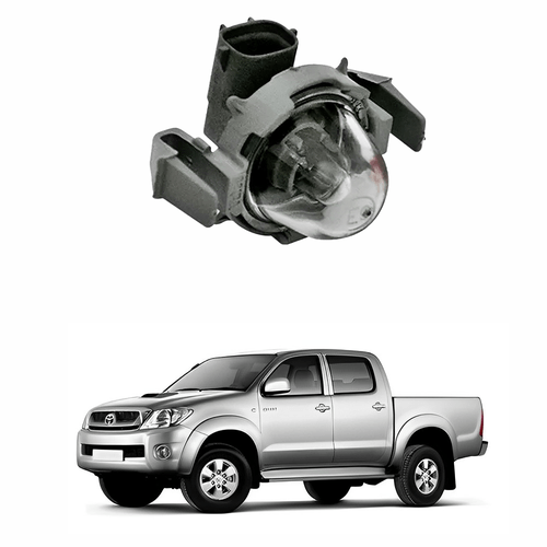 Lanterna Luz Placa Toyota Hilux 2005 até 2014 Com Soquete