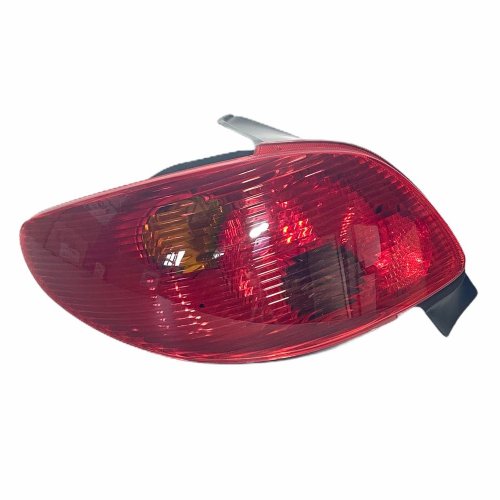 Lanterna peugeot 206 2004 Até 2009 Toda Vermelha Lado Esquerdo Motorista