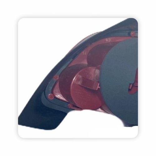 Lanterna peugeot 206 2004 Até 2009 Toda Vermelha Lado Esquerdo Motorista