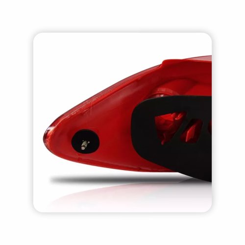Lanterna Peugeot 307 Hatch 2007 Até 2012 Toda Vermelha Lado Esquerdo Motorista