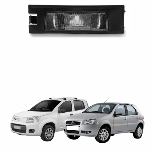 Lanterna Luz Placa Fiat Palio 2008 até 2012 Uno 2011 até 2017 Sem Soquete