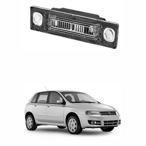 Lanterna Luz Placa Fiat Stilo 2002 até 2011