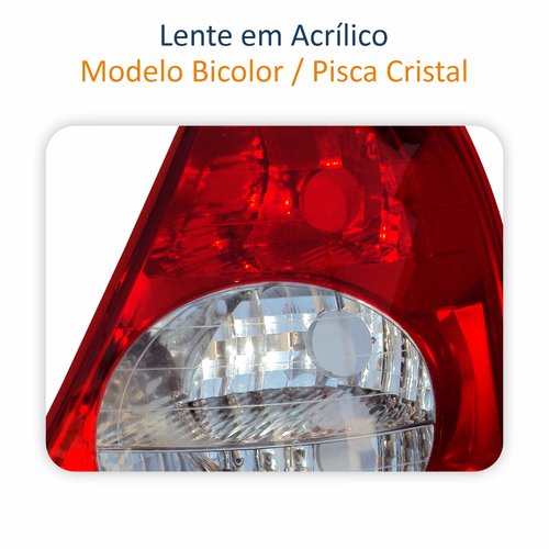 Lanterna Renault Clio 2003 Até 2012 Lado Direito Passageiro