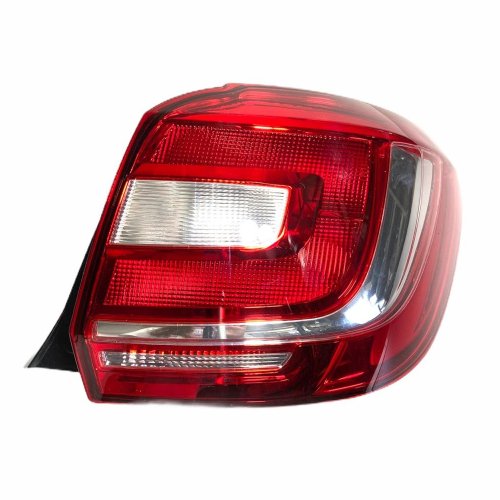 Lanterna Renault Sandero 2015 Até 2019 Bicolor Vermelha Cristal Lado Direito Passageiro