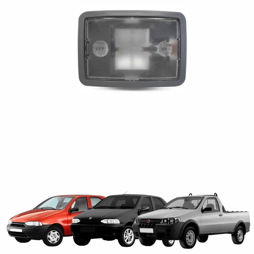 Lanterna Teto Fiat Palio 1996 Até 2000 Siena 1998 Até 2000 Strada 1999 Até 2000