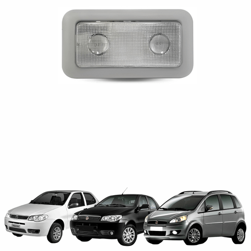Lanterna Teto Central Fiat Palio 2012 Até 2016 Palio 2004 Até 2007 Idea 2006 Até 2016