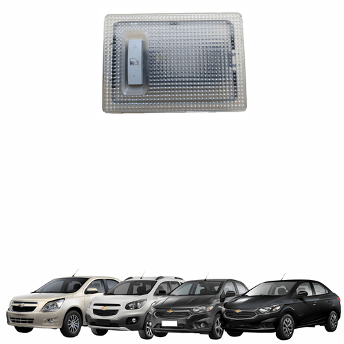 Lanterna Teto Gm Onix Prisma 2012 Até 2019 Spin 2013 Até 2017 Cobalt 2012 Até 2017