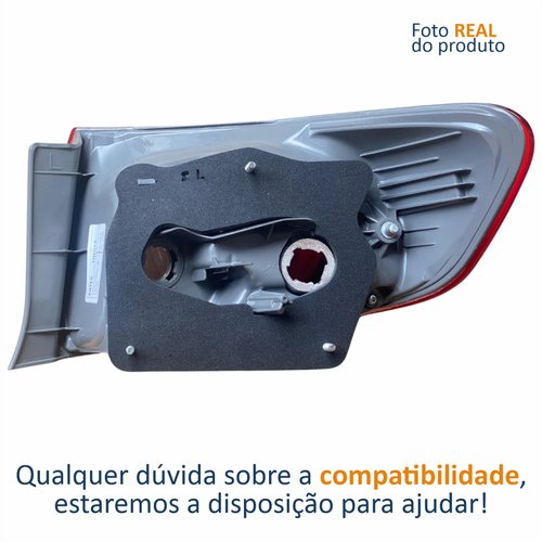 Lanterna Traseira Toyota Corolla 2012 2013 2014 Sem Led Canto Lado Esquerdo Motorista