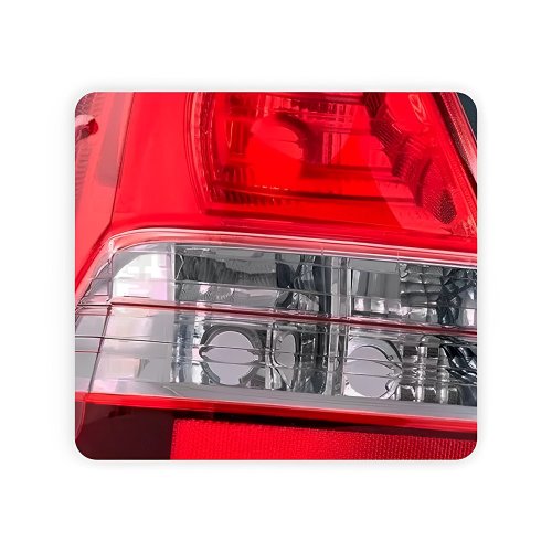 Lanterna Toyota Etios Sedan 2017 Até 2020 Bicolor Carcaça Preta Lado Esquerdo Motorista