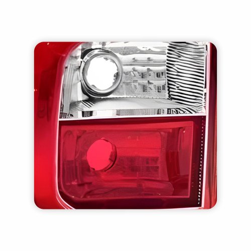 Lanterna Toyota Hilux Srv 2016 2017 2018 2019 Bicolor Cristal com Luz Ré com Luz Neblina Lado Esquerdo Motorista