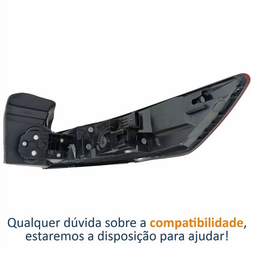 Lanterna Traseira Canto Fiat Fastback 2020 Até 2024 Lado Esquerdo Motorista