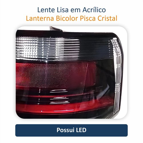 Lanterna Traseira Canto Jeep Compass 2022 Até 2024 Com Led Lado Esquerdo Motorista